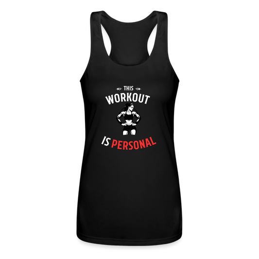 Women’s Performance Racerback Tank Top - black